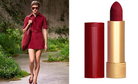 marsupio gucci tmorrow rosso|Gucci Beauty debuts first red lipstick by Sabato De Sarno.